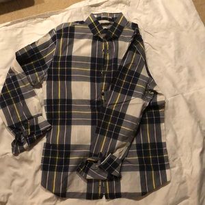 Men’s plaid express fitted